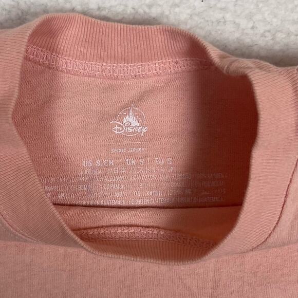 Disneyland Spirit Jersey Ombre Pink Orange Logo Long Sleeve Small - Picture 4 of 6